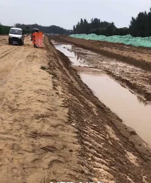 沧州新华区河道降水